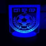 Acrylic Multicolor Night Lamp (Bangladesh Football Federation)